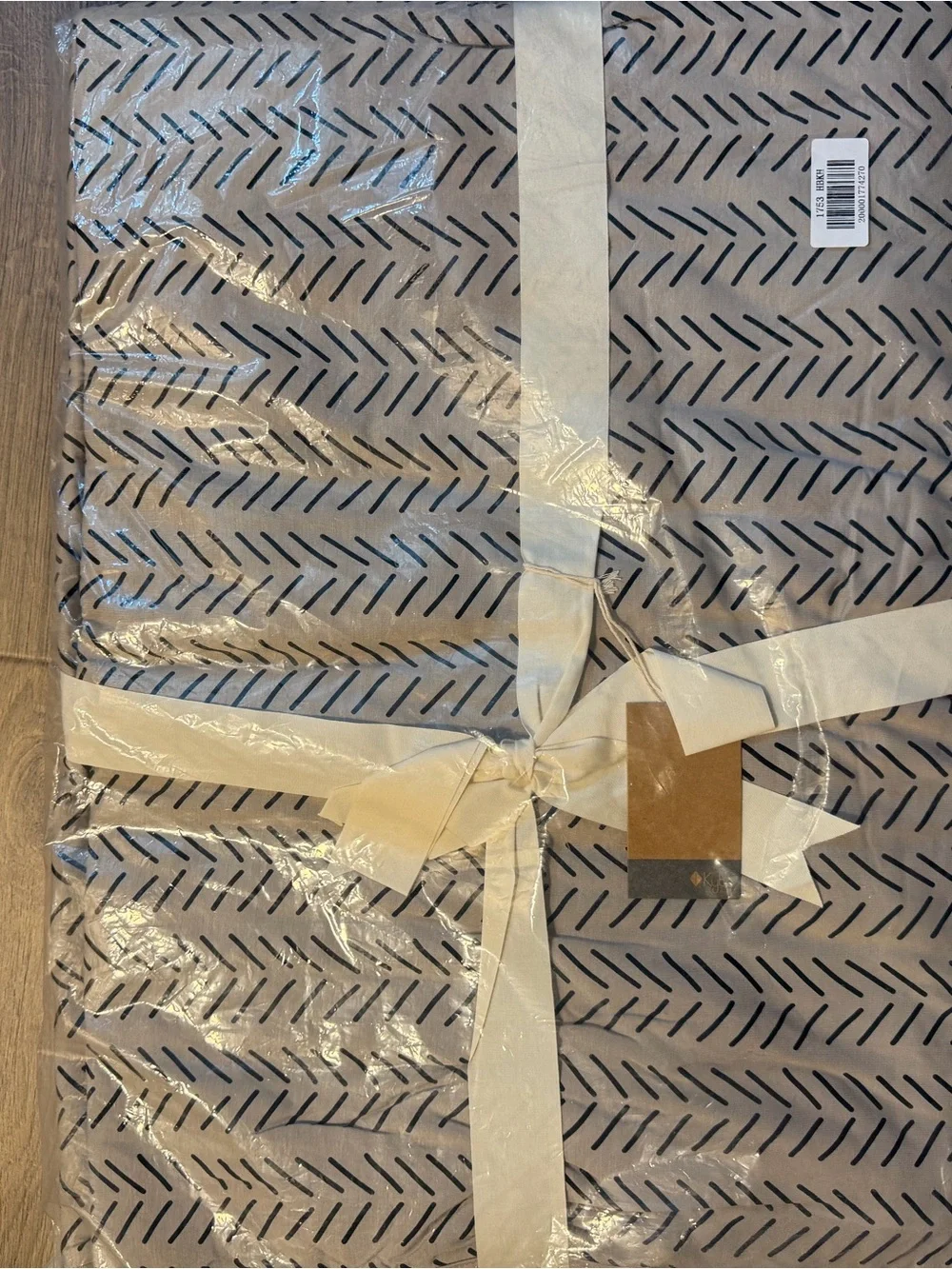 Kyte BABY Youth Khaki Herringbone Blanket